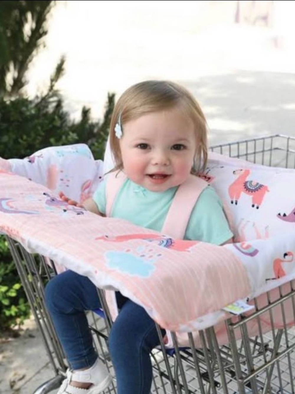 Soft Pink Fabric Piece with Care Tag - Picture 4 of 4